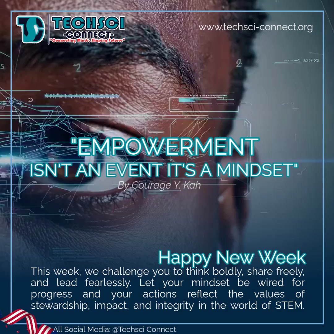 🔹 Empowerment isn’t an event—it’s a mindset. Let’s activate it together in the world of STEM.